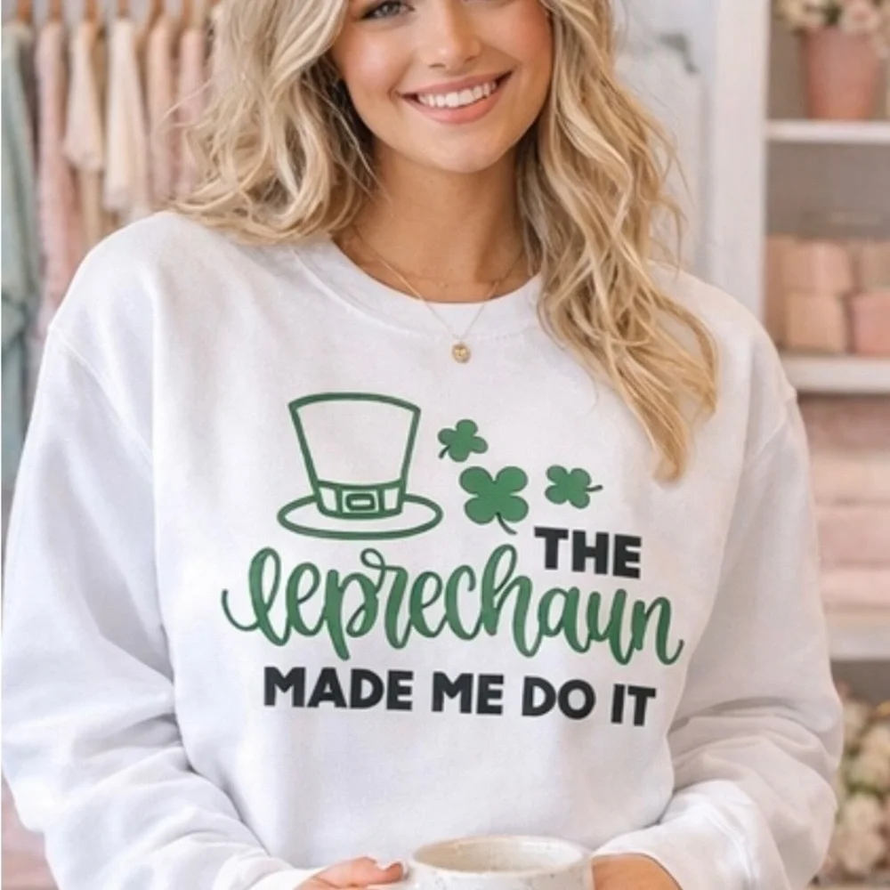 St. Patrick’s Day Crewneck - Picture 1 of 4